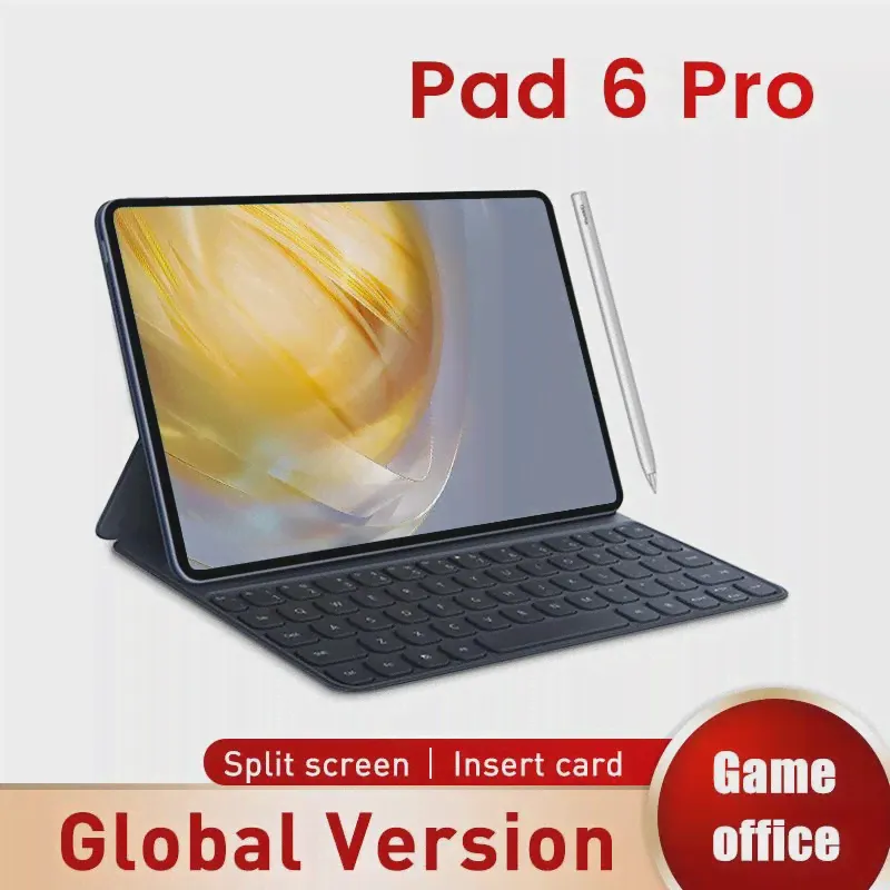 2023 Оригинальная Глобальная версия Планшета Android Pad 6 Pro 12GB + 512GB Snapdragon 870 Планшеты PC 5G С Двумя SIM-картами Или WIFI HD 4K Mi Tab