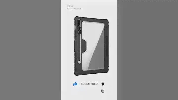 NILLKIN BUMPER LEATHER PRO CASE FOR SAMSUNG GALAXY TAB S8/S8 5G BLACK #youtubeshorts #youtube