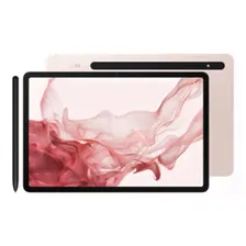 Планшет Samsung Galaxy Tab S8, WiFi + Cellular, 8 ГБ/128 ГБ, Розовое золото
