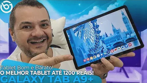 Samsung GALAXY TAB A9+ | O MELHOR TABLET Até 1200 Reais! Análise / Review