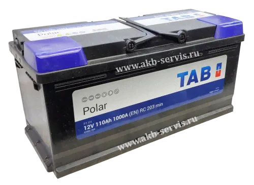 Аккумулятор TAB (Таб) Polar 110Ач о/п 1000А-0