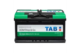 Аккумулятор TAB AGM 12V 95Ah 850A Обратная полярность