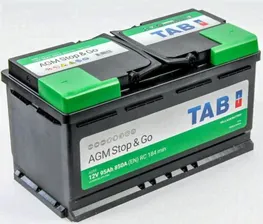 Автомобильный аккумулятор TAB AGM Start&Go 95Ah 850A 352х175х190 обратная полярность (плюс справа)