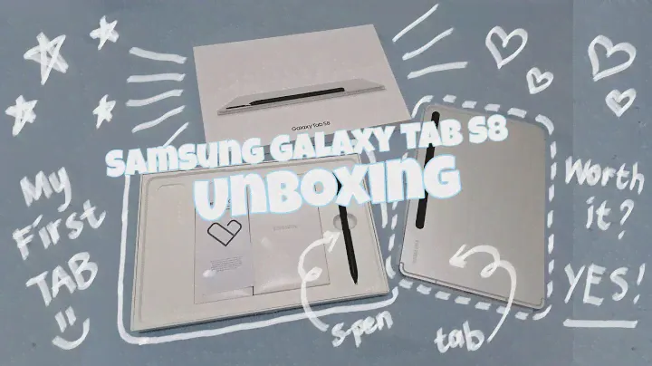 Распаковка Samsung Galaxy Tab S8 + первые впечатления 🥰