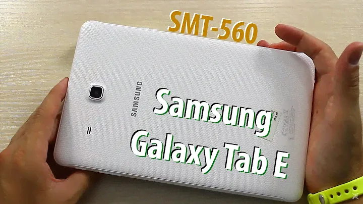 Samsung Galaxy Tab E SMT-560 Обзор