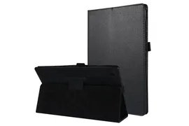 Фирменный чехол-обложка с подставкой для Samsung Galaxy Tab A7 10.4 SM-T500 (2020) / Samsung Galaxy Tab A7 10.4 SM-T500 / T505 (2020) черный кожаный