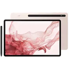 Планшет Samsung Galaxy Tab S8+ X800 8ГБ/128ГБ, Wi-Fi, со стилусом, розовое золото SM-X800