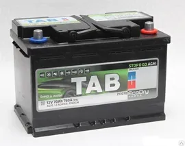 Аккумулятор автомобильный TAB AGM Stop&Go (70 Ач)